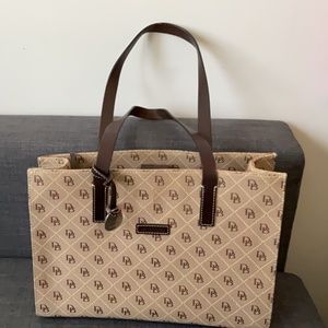 Dooney and Bourke hard shell tote